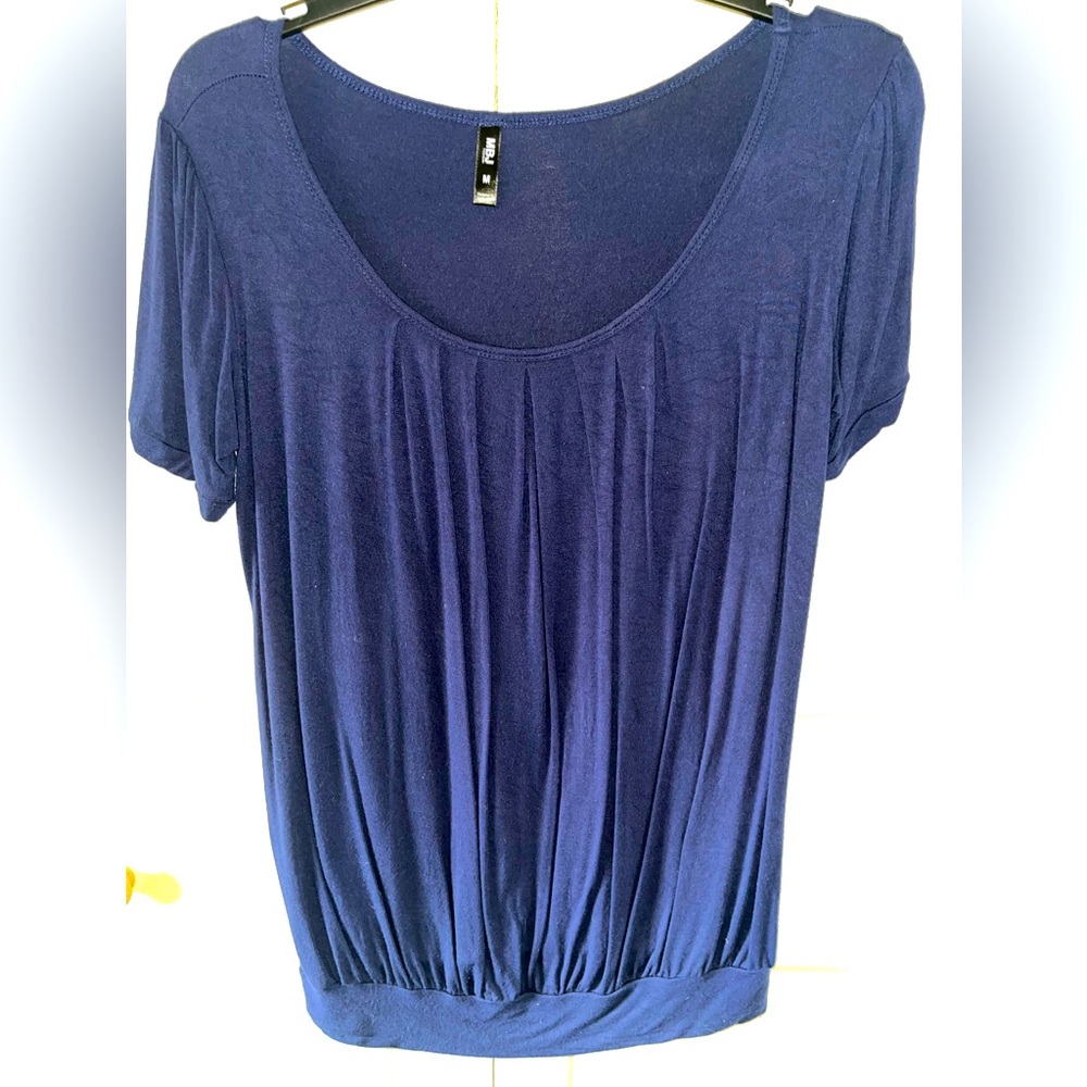 MBJ blue shirt size medium in great used condition.
